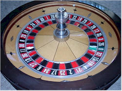 My full size professional John Huxley wheel